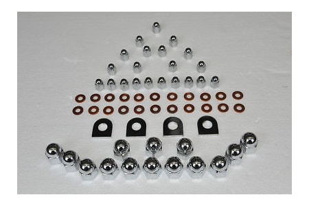 6 CYLINDER ENGINE CHROME